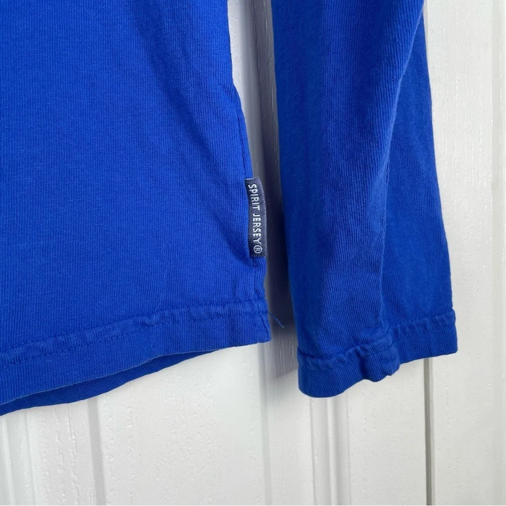 Buffalo Bills Spirit Jersey Shirt Kids Boys Size L Let’s Go Buffalo Long Sleeve - Picture 4 of 15